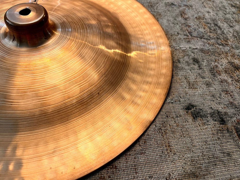 WHOA!! Paiste PROTOTYPE MODERN BLACK LABEL 2002 China 14” 610 g Never Seen THIS Logo! Fast Effects