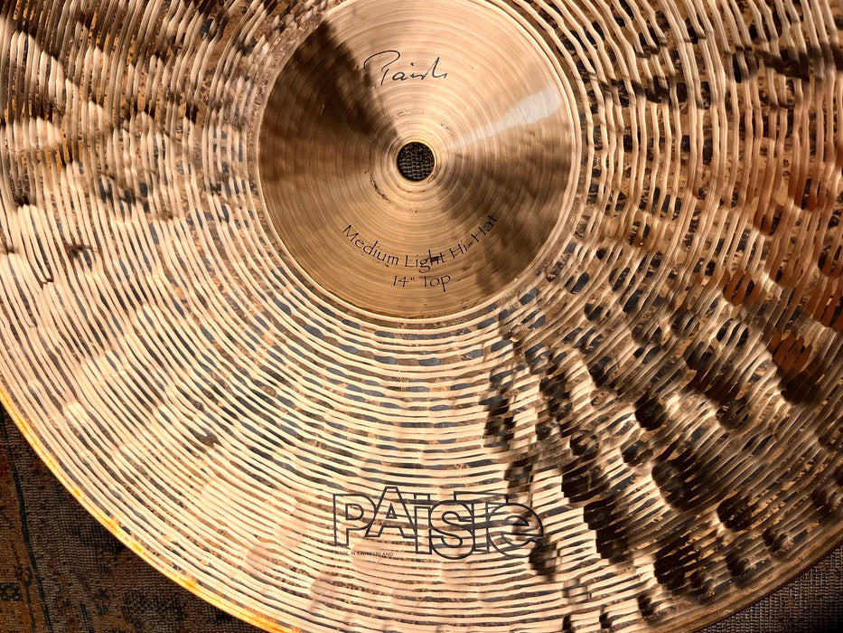 PERFECT Paiste Traditional Medium Light Hihats 14” 925 1225 g DON’T Pay $800! Amazing Hihats!