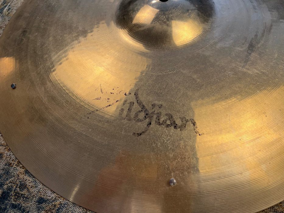 Light Shimmering Zildjian A Custom Factory SIZZLE Ride 20” 2268 g Discontinued CLEAN