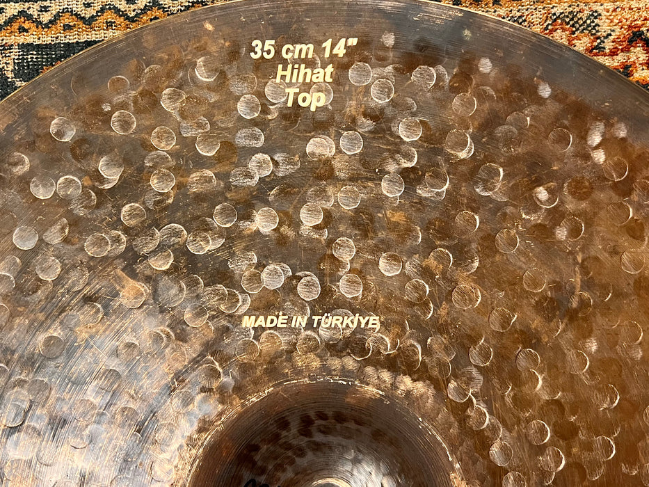 Dry Complex Bosphorus Black Pearl 14” Hihats 890 1098 g PERFECT More Refined Turk Tone