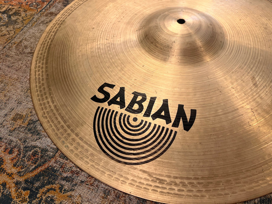 The First Sound Control? Vintage Sabian FLANGE RIDE Medium Heavy 20” 2159 g