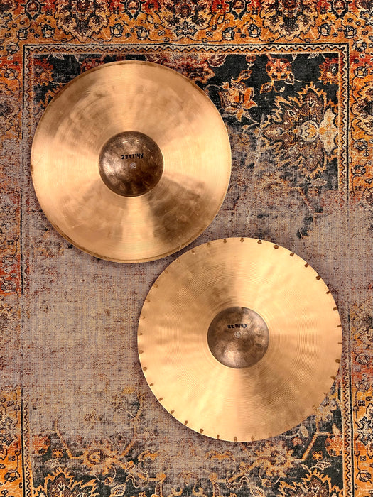 UNIQUE Sabian PROTOTYPE PARAGON HHX X CELERATOR Hihats 14” 984 1516 g ICONIC GOLD LOGO