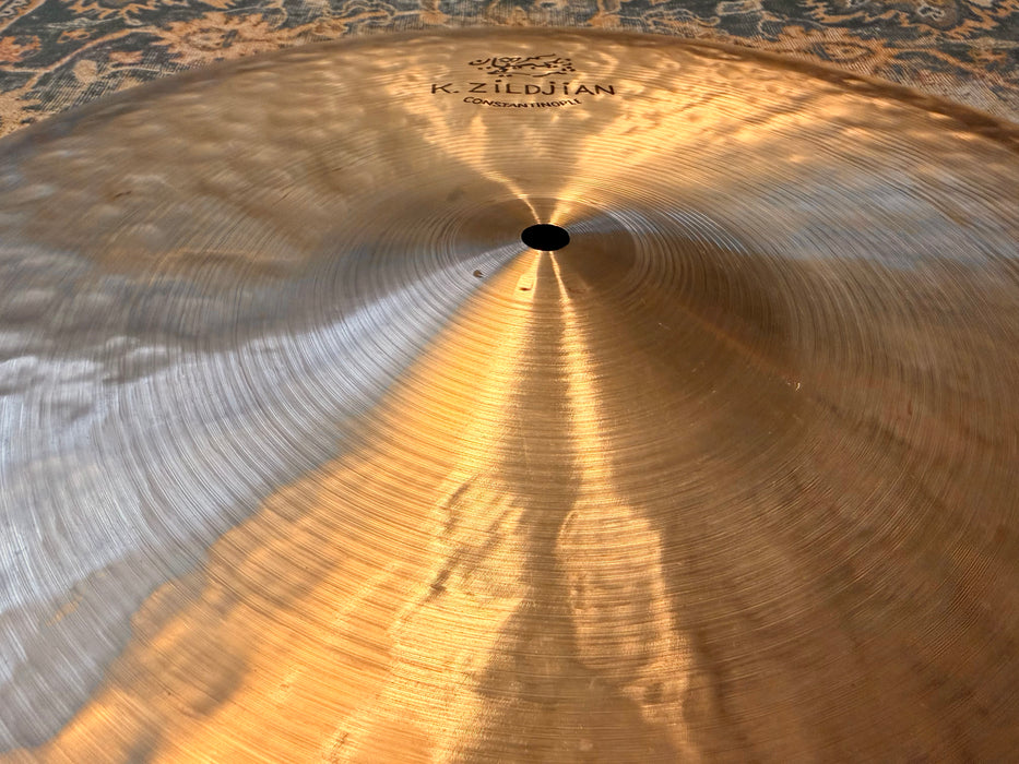 Zildjian K CONSTANTINOPLE 20” Medium Ride SUPER CLEAN! DRY Stick Definition! 2094 g Gorgeous!