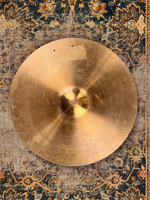 SMOOTH 1960s Vintage Zildjian 18” Light Ride Sizzle 1727 g Perfect Old School Tone