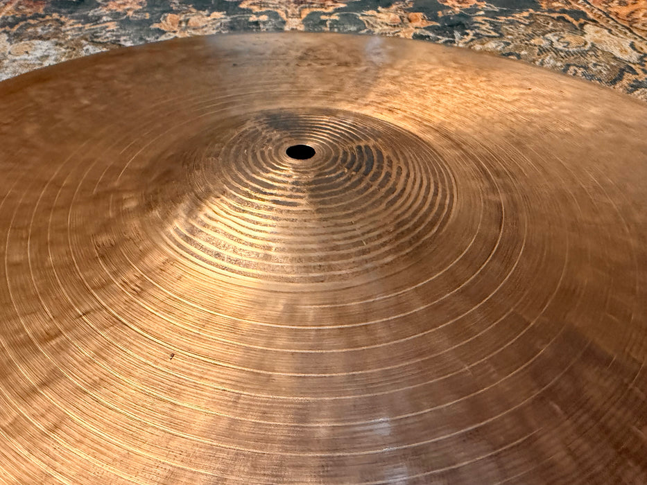Zildjian FIRST YEAR Original KEROPE 22” Ride Crash 2640 g Fantastic Definition! Aged A Decade!!