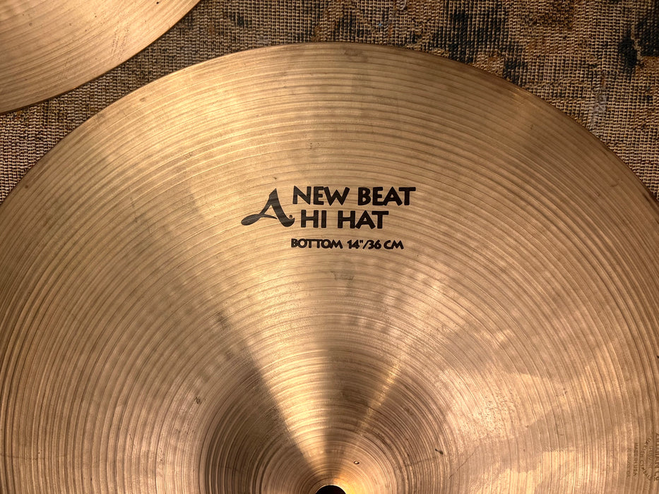 CLEAN ULTRA CRISP CUTTING Zildjian 14” NEW BEAT Hihats 1143 1428 g