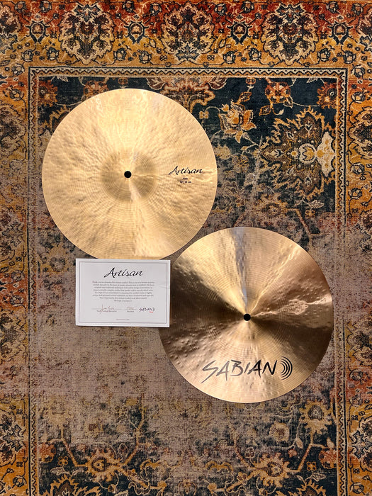 RARE DARK CRISP Sabian ARTISAN Hihats 13” 813 1296 g IMMACULATE In Bag
