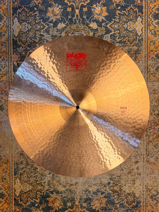PAISTE 24” 2002 Ride ICONIC 2 FOOT GOLIATH w CLASSIC Tone! 3886 g CLEAN! Don’t Pay $650!