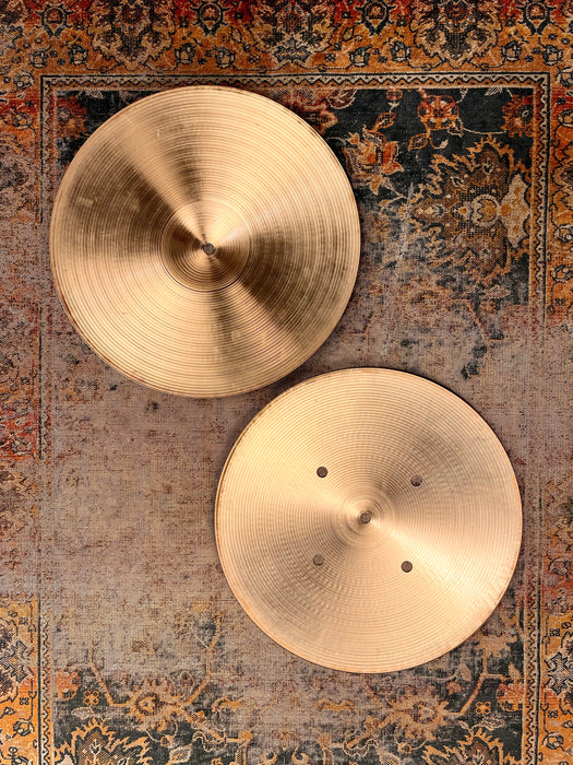 Zildjian QUICK BEAT 14” Hihats 1164 1510 g CRISP Tight DRY! Amazing Sounding Pair! Vinnie Colauita!