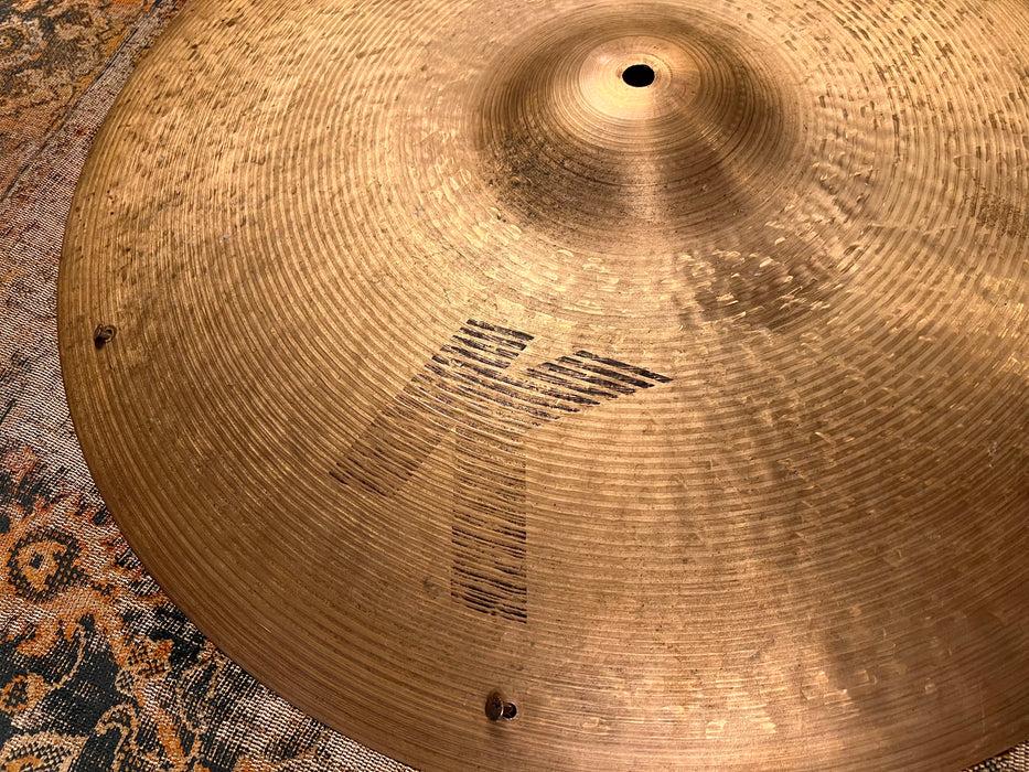 EARLY DRY Zildjian K CUSTOM Medium Ride 22” 2764 g Smooth Light Sizzle Complexity