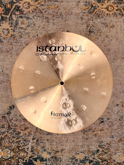 VERY DARK COMPLEX ISTANBUL Mehmet Hamer 16” CRASH 932 g PERFECT! Opens Quick Fast Decay!