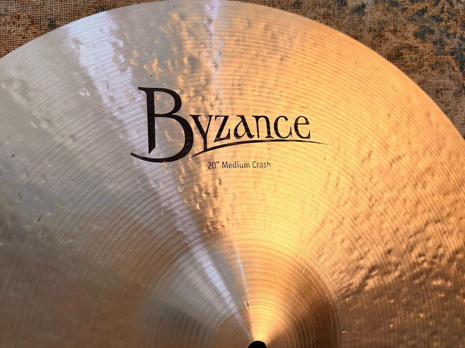 Meinl BYZANCE Medium Crash 20” 1910 g Glorious Warm Dark CLEAN Don’t Pay $480!