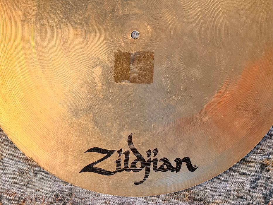Discontinued THIN Ultra Smooth GLASSY Zildjian 20” A CUSTOM FLAT RIDE 2112 g Dark CONTROLLED
