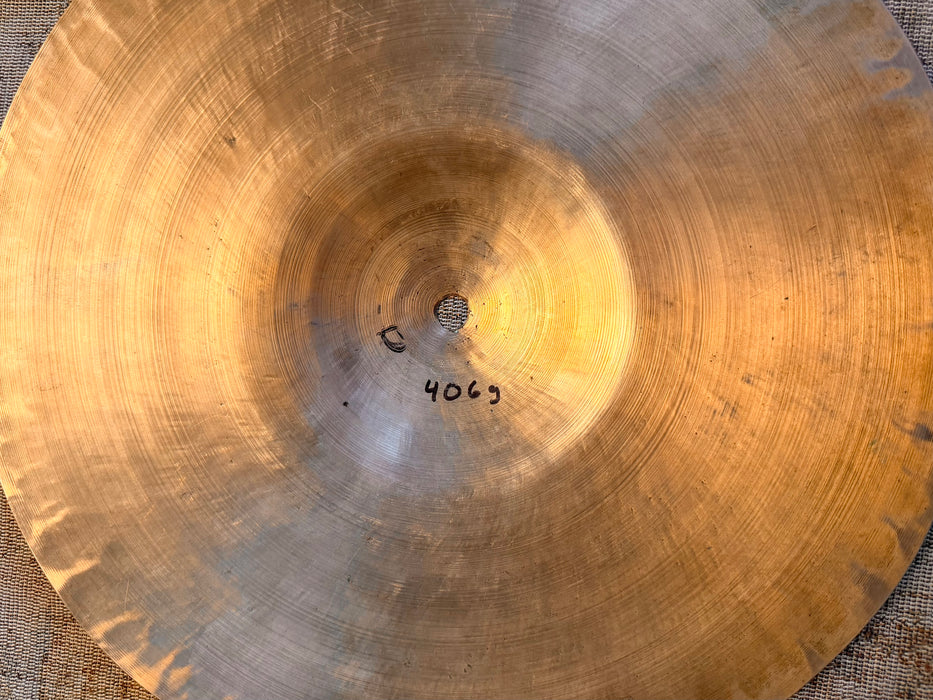 RARE Vintage Zildjian ISTANBUL K PAPER THIN HIHATS 12” at Only 393 Over 406 g! ULTRA LIGHT WHISPY!