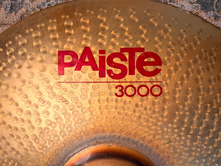 RARE PAISTE Red Label RUDE 3000 POWER RIDE at an AUSPICIOUS 3000 grams BEAUTY!
