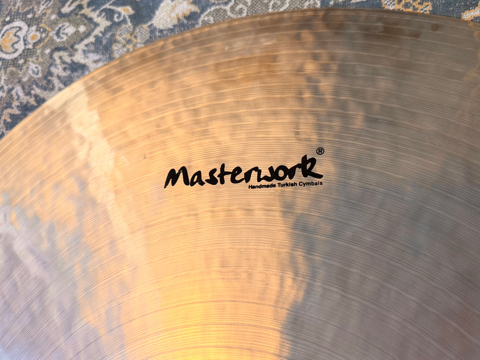 28” GARGANTUAN GLORIOUS GLOWING Masterwork Jazz Master Crash Ride 3358 g MINT