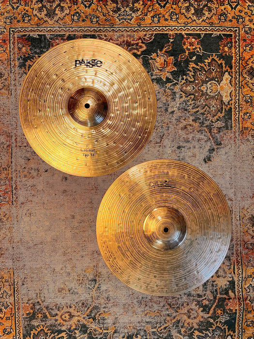 UNIQUE Paiste DARK ENERGY PROTOTYPE Hihats 14” 868 1388 g DARK DRY Very LOW! Crisp!