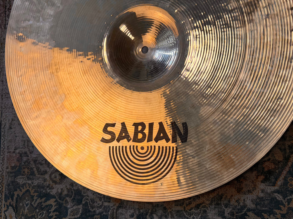 RARE Sabian HH Hand Hammered BOUNCE RIDE 20” in BRILLIANT FINISH! Immaculate! 2388 g Smooth SHIMMERING!
