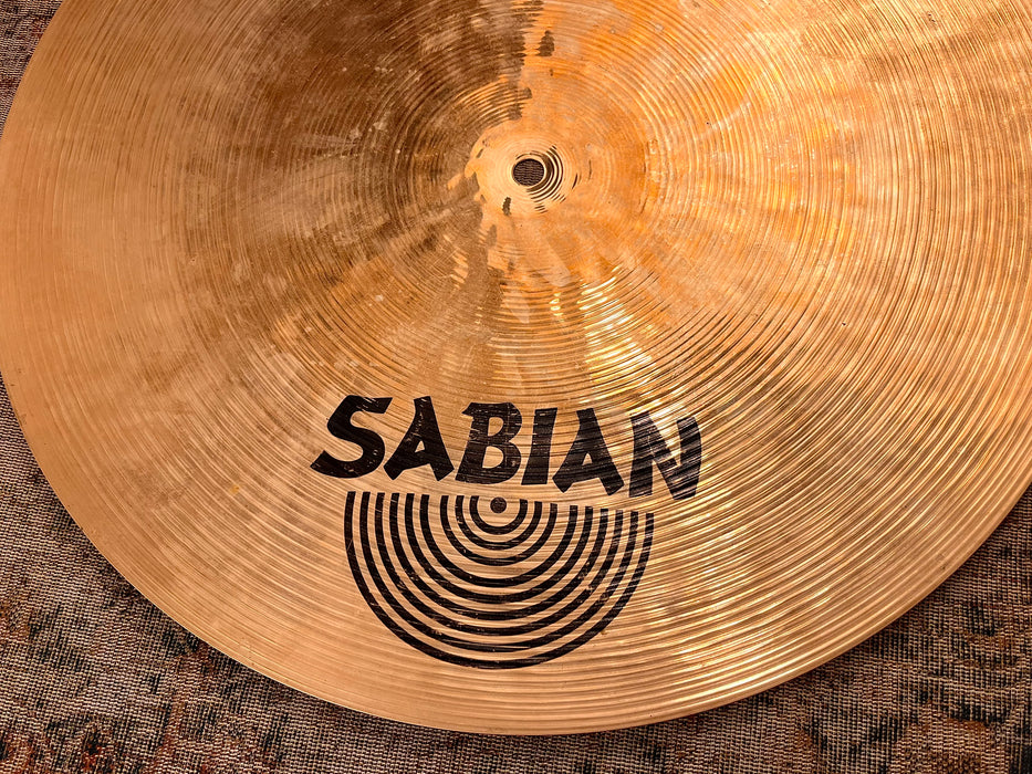 Rare Sabian ED THIGPEN 18” HH CRYSTAL FLAT Ride 1458 g ULTRA SMOOTH Controlled Tone! Brilliant Finish