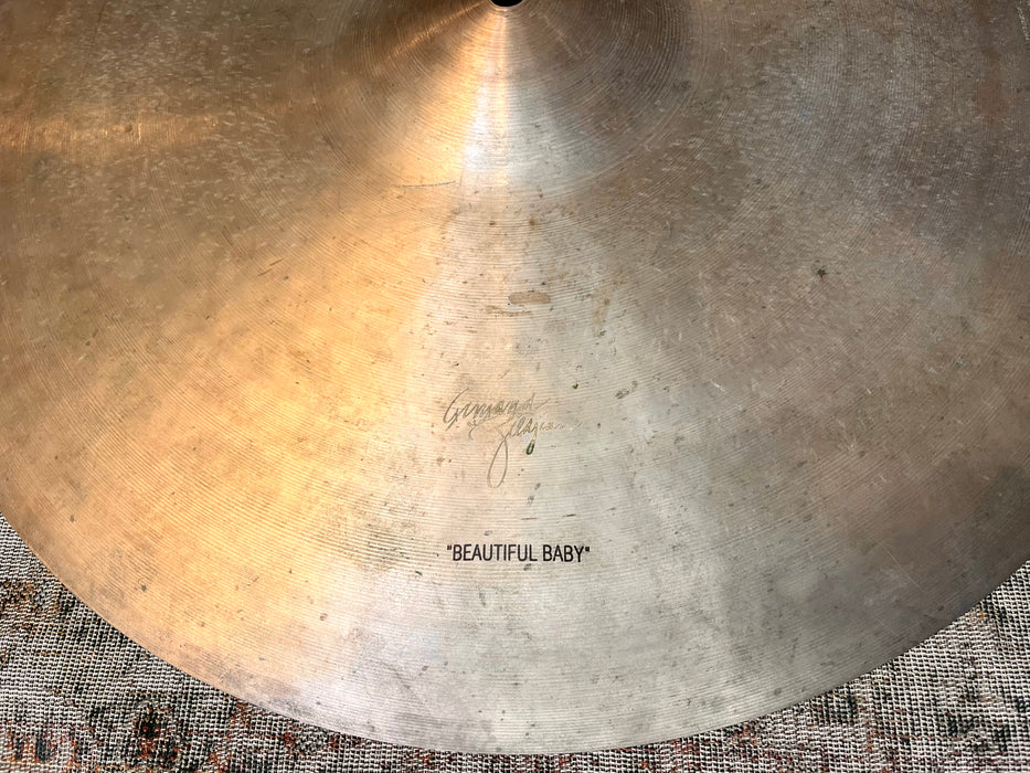 Zildjian Armand BEAUTIFUL BABY 19” Sizzle Ride ORIGINAL 1814 g Aged Controlled! Crashes! Why Pay $480