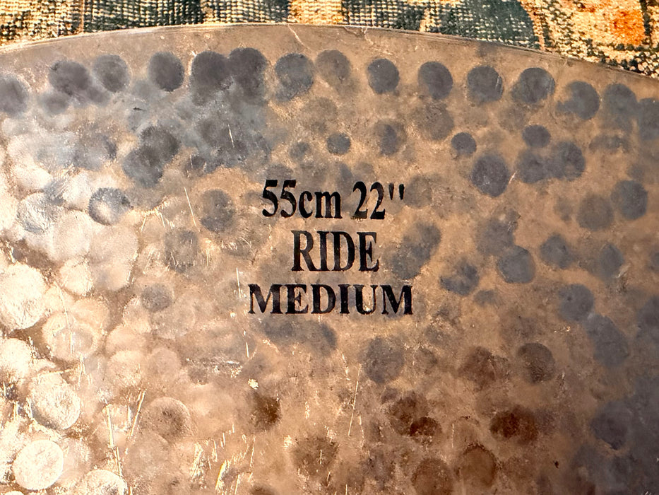 Dark Low Semi-Dry Istanbul Mehmet Vezir Ride 22” 3164 g IMMACULATE Hard To Find! Crashes Beautifully