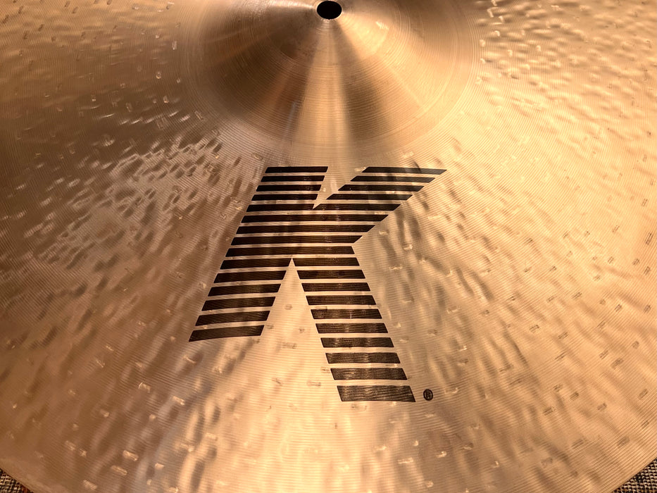 Zildjian K CUSTOM DARK Ride 20” 2146 g CRASHABLE Versatile! Don’t Pay $500 for a guess!