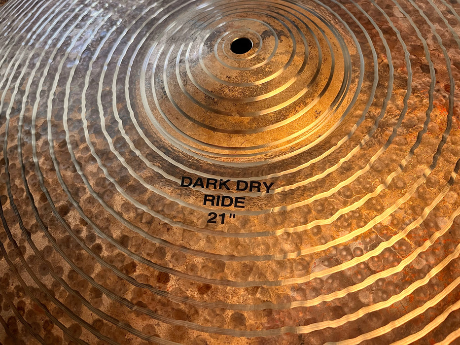 PAISTE MASTERS TWENTY DARK DRY RIDE 21” 2652 g PERFECT! Harder to Find Don’t Pay $710! Dry Complex!