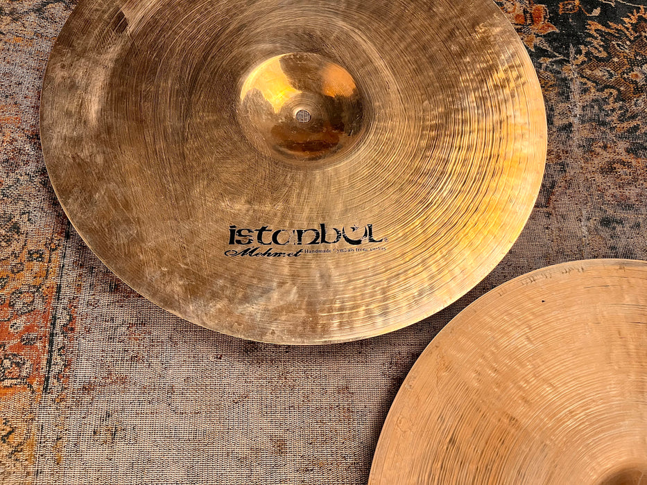 SMOOTH ISTANBUL Mehmet BRILLIANT 16” Hihats 1020 1170 g Mellow Dark Shimmer