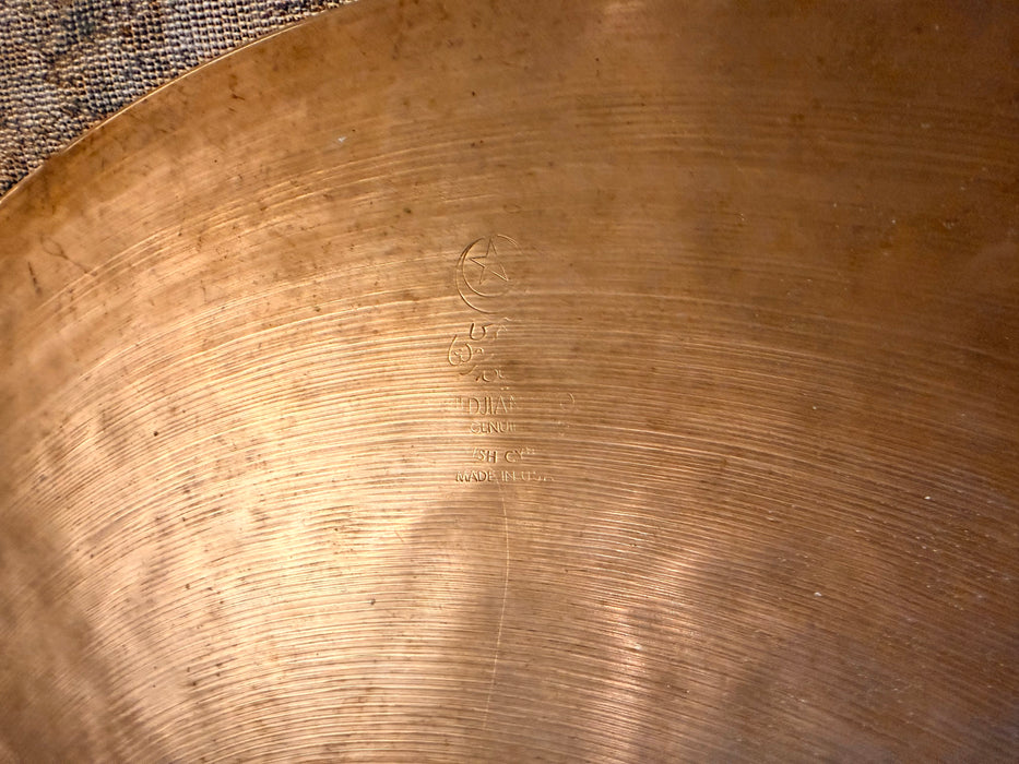 THE FAMOUS Vintage Zildjian EAK K Ride 20” 2462 g SUPER DARK! DRY! Vintage GADD Vibes!