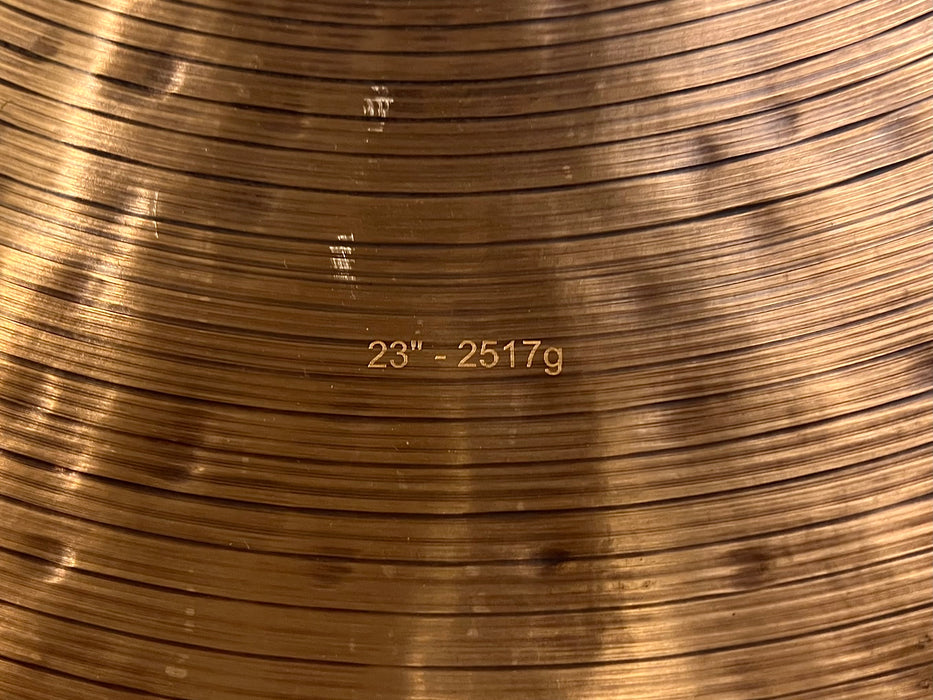 Unique 23” Dark Complex Borba Multi Crash Ride Sizzle 2517 g Must Listen! Amazing