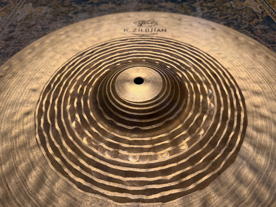ZILDJIAN K CONSTANTINOPLE HI BELL Medium Thin LOW 20” Ride Crash 2072 g Rare Hybrid! Sounds Amazing!