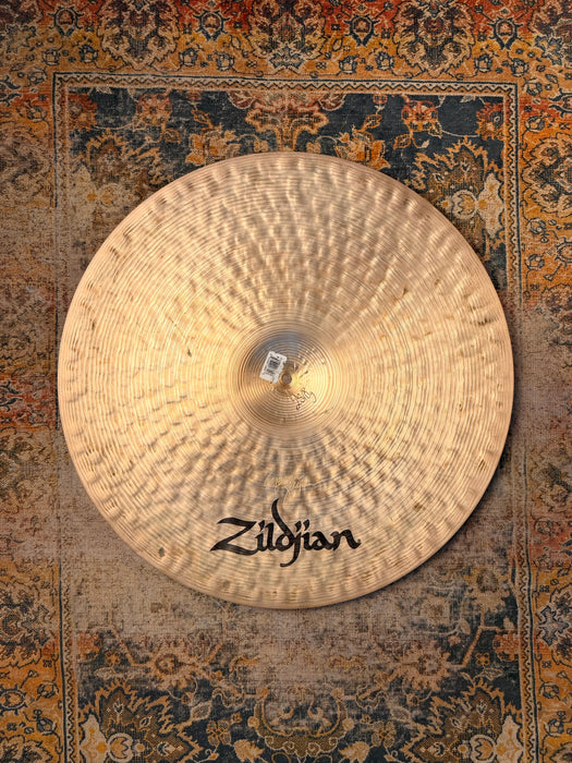 Zildjian K CONSTANTINOPLE Medium Thin LOW Ride 22” SMOKY COMPLEX Crashable! 2518 g Why Pay $800?