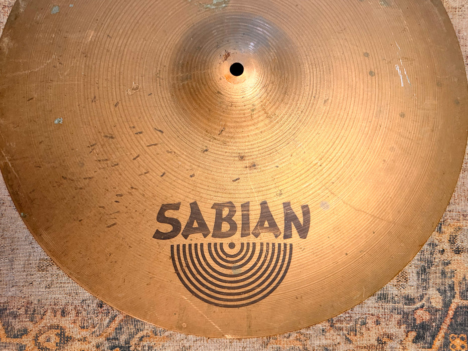 Vintage Sabian Hollow Logo MEDIUM HEAVY Ride 20” 2694 g DRY Stick Definition, Strong Bell Versatile