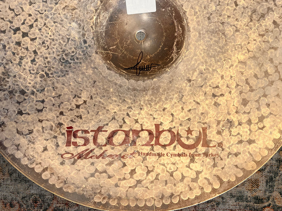 Dark DRY Smoky Istanbul Mehmet BLACK SEA 18” CRASH 1368 g THIN! AMAZING! Raw and Hand Hammered