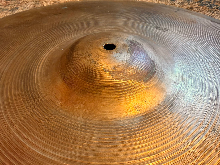 DRY 1960s Vintage Zildjian 22” Ride 3144 g Very Defined Definition! Not your Typical A!