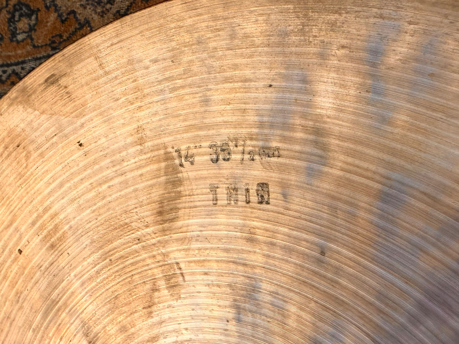 Vintage Zildjian ISTANBUL K HIHATS 14” 758 954 g The REAL DEAL! Perfect Elixir of DRY & COMPLEX