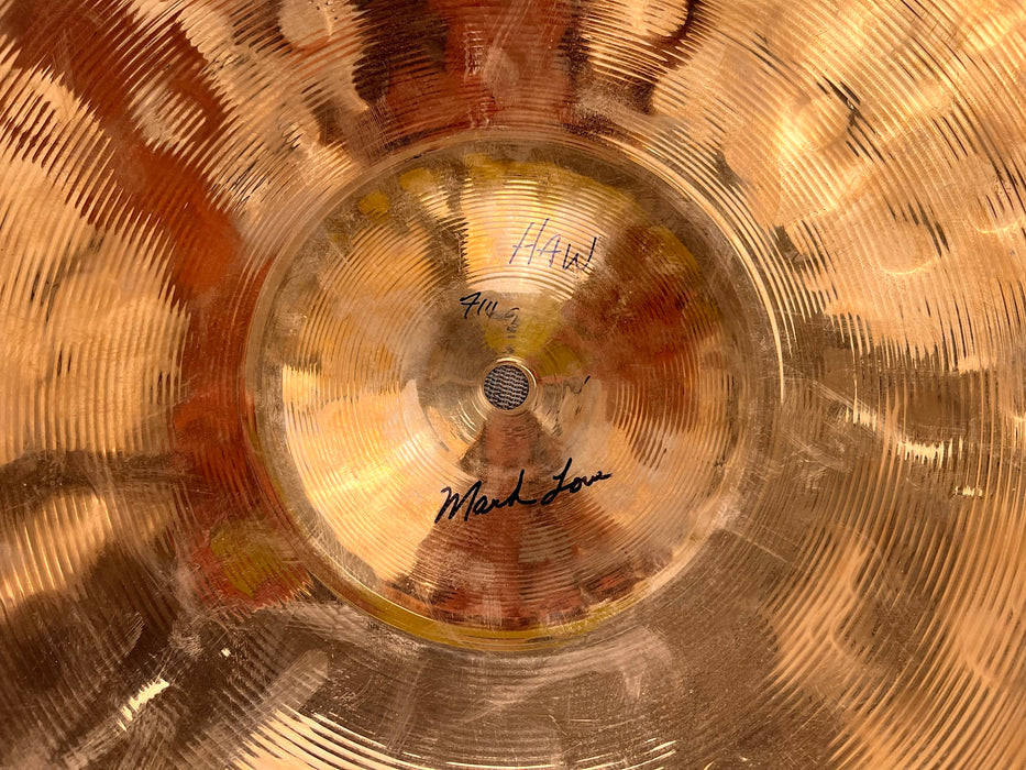 MARK LOVE Anointed Sabian PROTOTYPE HHX COMPLEX Ride 20” 2258 g SIGNED! Brilliant One-Off!