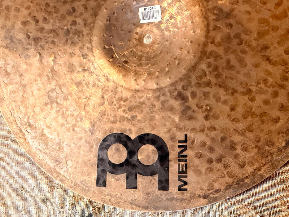 Meinl BYZANCE DARK Crash 18” RAW UNLATHED Complex 1374 g CLEAN! WHY Pay $430???