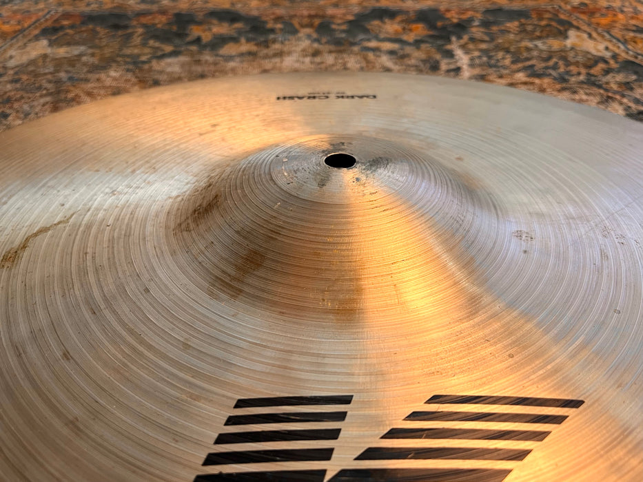 Rare 1980s Zildjian K 20” FACTORY “DARK CRASH” 2232 g Famous 80s K Tone! Elusive 20”! Versatile!