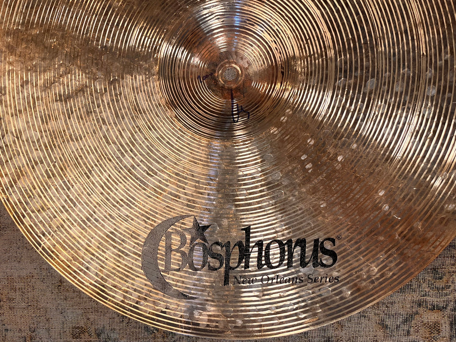 DRY Bosphorus New Orleans Ride 20” 2002 g Fantastic Stick Attack! Light Complexity! IMMACULATE