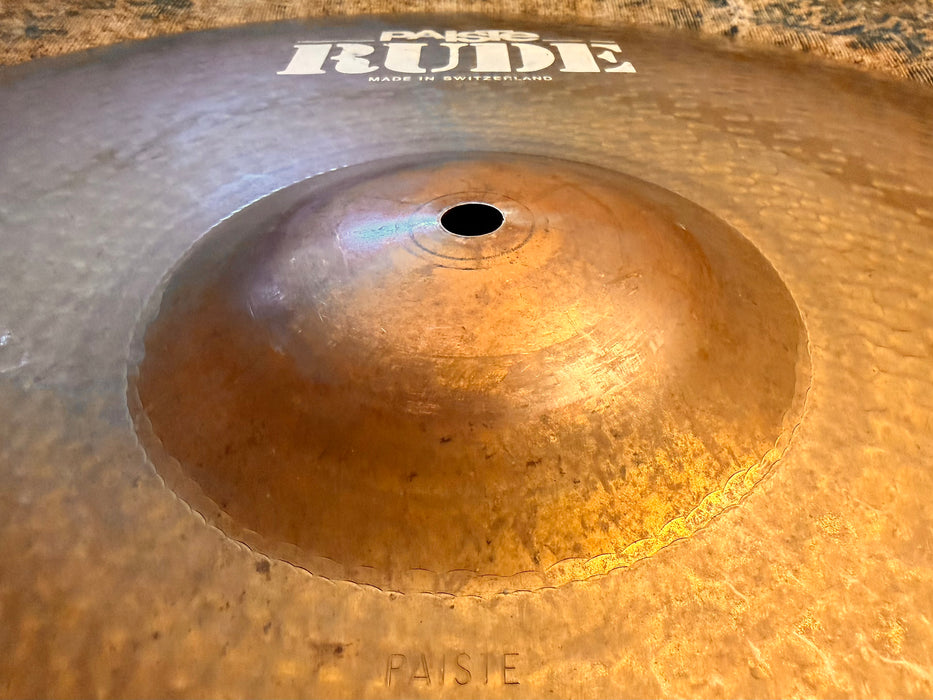 RARE PAISTE RUDE 21” YES! THE 21”! ORIGINAL FROM ‘85! 2846 g Alex Van Halen