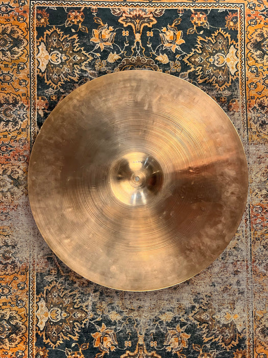 BIG Light 1960s Vintage Zildjian 22” Light Crash Ride 2684 g Complex Full Crash GORGEOUS! Versatile