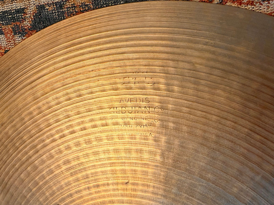 1960s Vintage Zildjian 14” Hihats THIN Light Complex Hand Hammered! 808 992 g Sound AWESOME!
