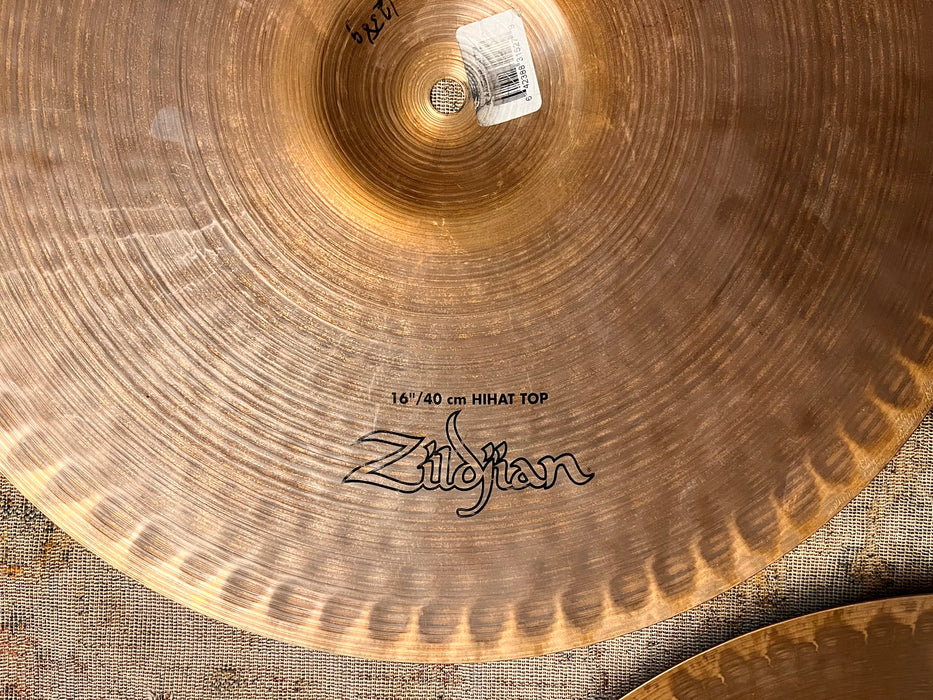 Zildjian AVEDIS Series 16” Hihats DISCONTINUED Ultra Smooth! 1238 1602 g MASSIVE Beauties