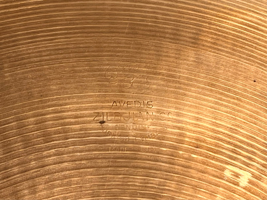 Massive Vintage 1960s Zildjian 16” Hihats 1474 1588 g DARK AND FULL