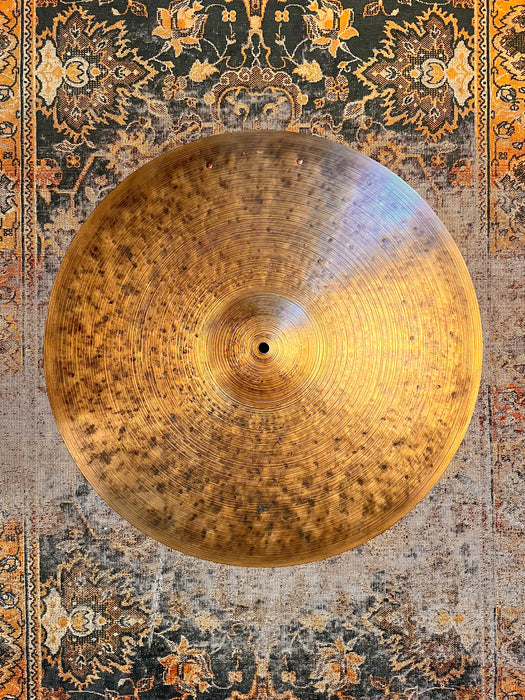 Timothy Robert’s 22” PRE AGED DRY LIGHT COMPLEX Sizzle at 2260 g Gorgeous Blue Turquoise Patina