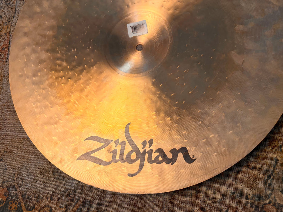 Zildjian K CUSTOM DARK Ride 20” 2114 g CRASHABLE THINNER ONE! Versatile! Don’t Pay $530 for a guess!
