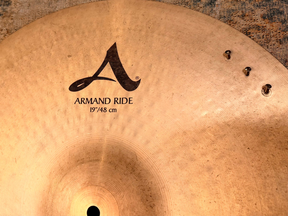 Zildjian Armand BEAUTIFUL BABY 19” Sizzle Ride Crashes! SEMI-DRY Definition! 1822 g Why Pay $509