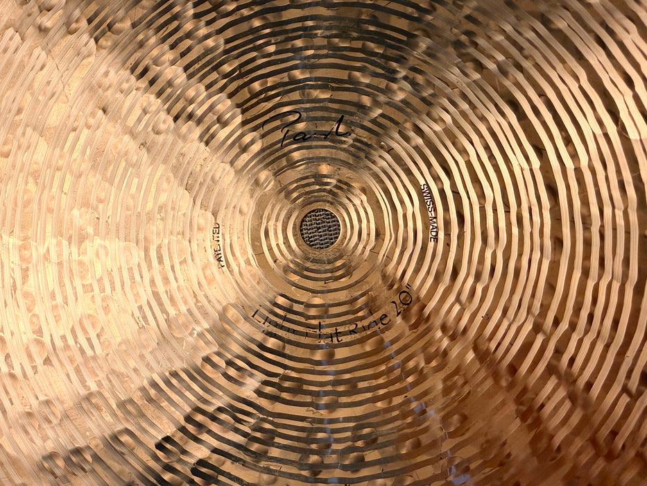 Paiste TRADITIONAL Light FLAT RIDE 20” PERFECT! 2030 g SEMI-DRY Controlled! Great! Don’t Pay $760!!