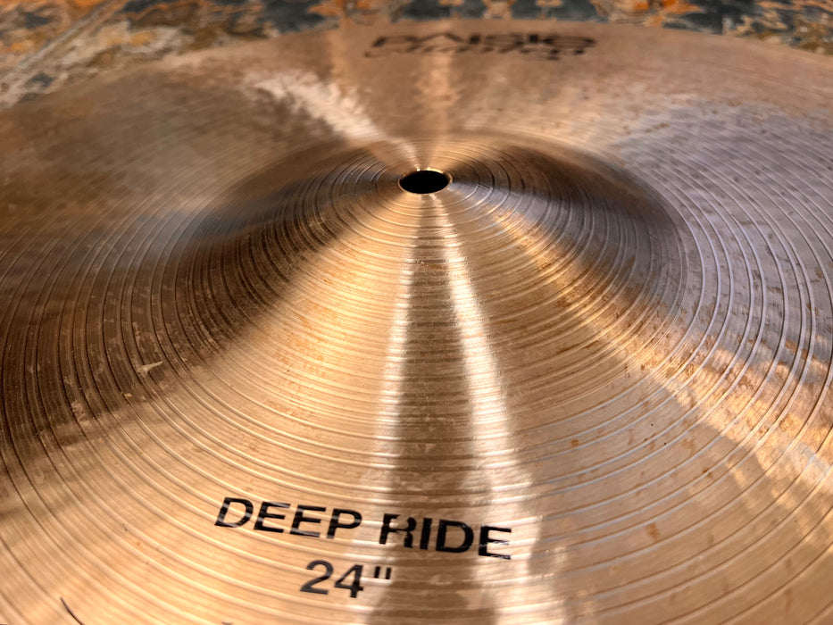 Paiste 24” MASTERS DEEP RIDE JR ROBINSON Signature Groove 3998 g CLEAN! DON’T PAY $844
